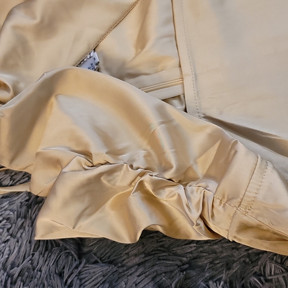 WeWoreWhat The Halter Stretch Charmeuse Satin Midi Dress - Picture 11 of 15